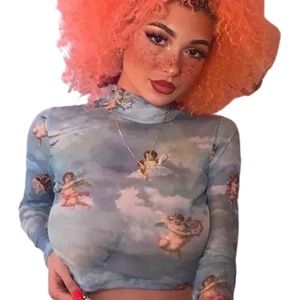 Blue Angel Sheer Top